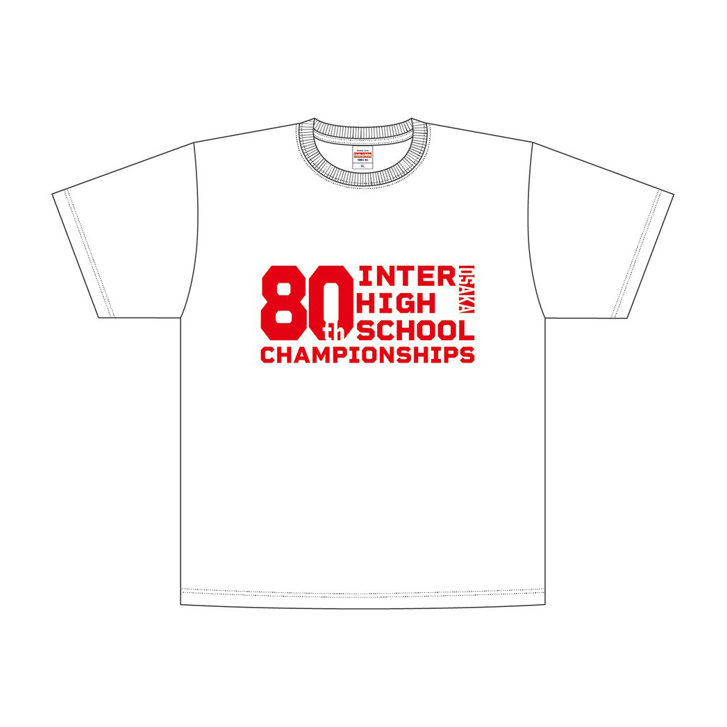 ロゴドライTシャツ（ホワイト）■大阪インターハイ予選2025■