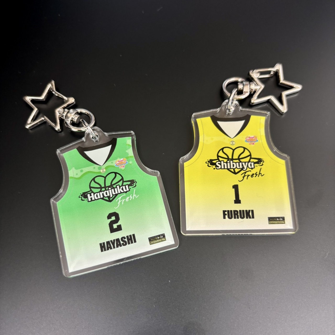 Wリーグ■2024-25ALLSTAR■フレッシュ出場選手ユニフォームキーホルダー