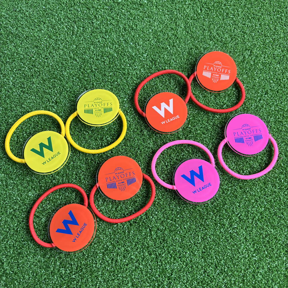 Wリーグ■PLAYOFFS2024-25■応援ヘアゴム（2種類１セット）