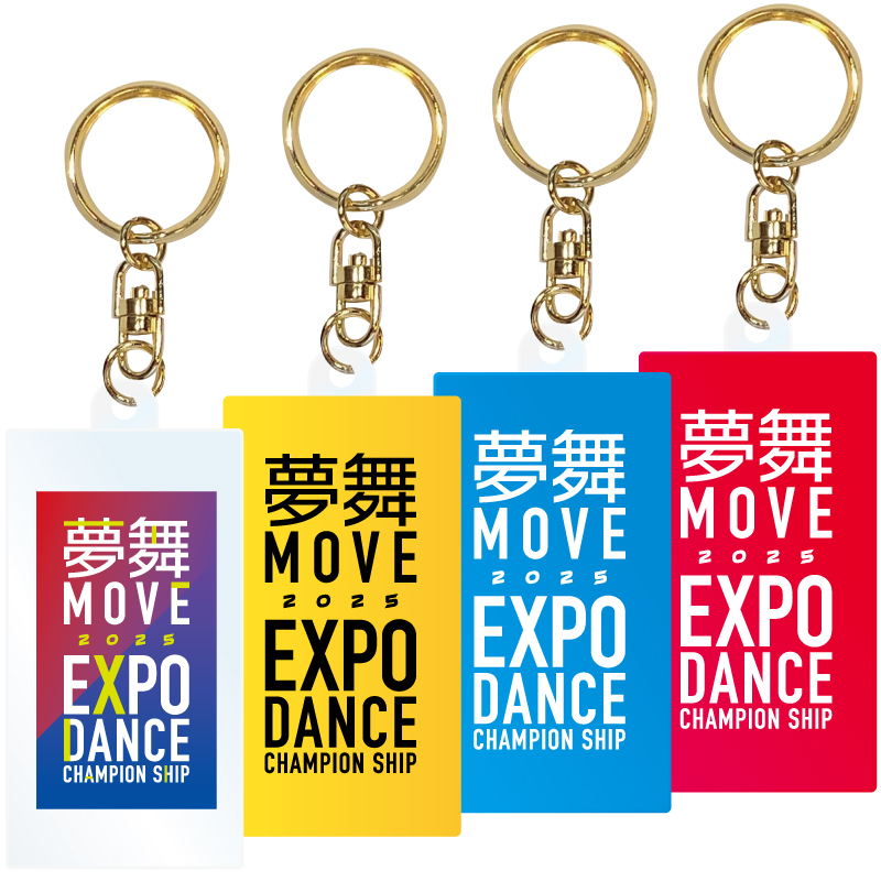 アクリルロゴキーホルダー｜夢舞（MOVE）2025 OFFCIAL GOODS