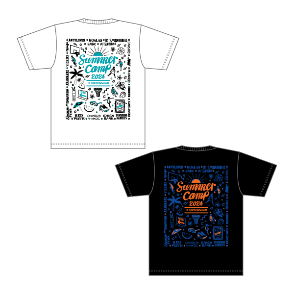 Wリーグ■サマーキャンプ2024■大会オリジナルTシャツ《BRIGHT》